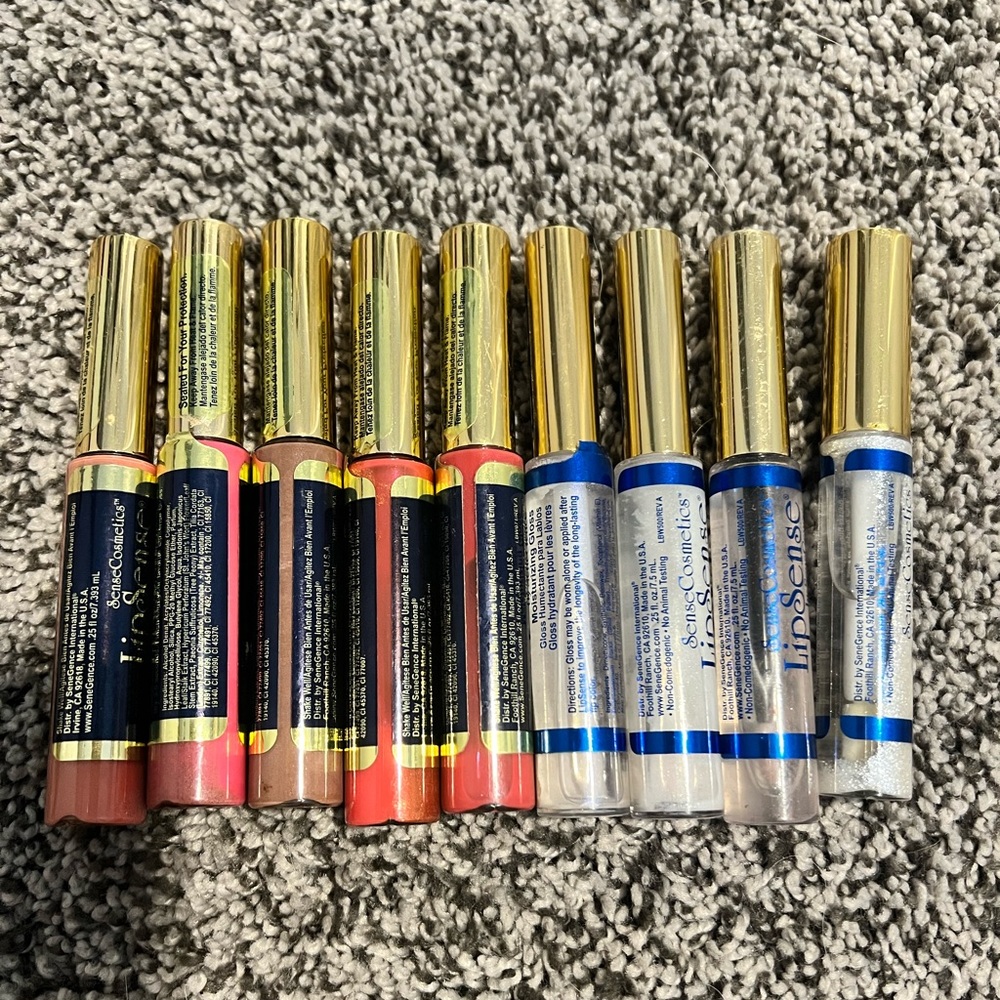 Lot of 9 Lipsense